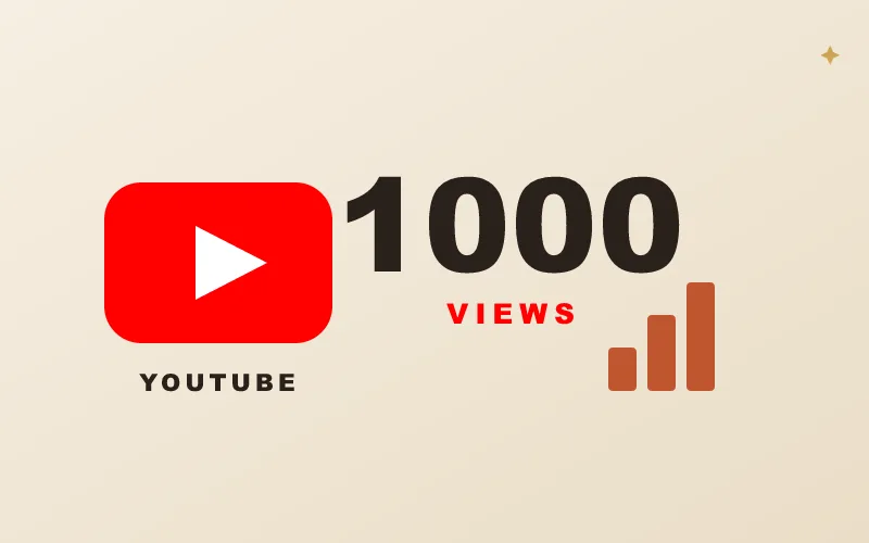 1000 مشاهدة يوتيوب
